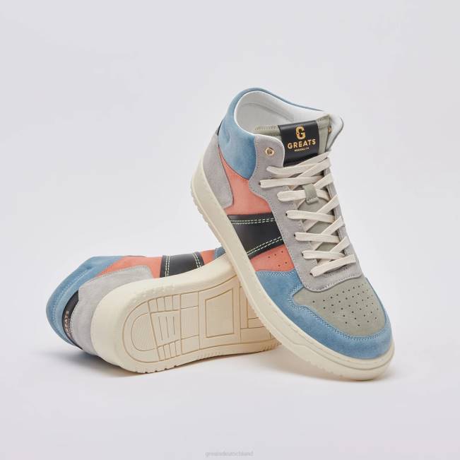 Vintage-Blau GREATS die st. James Mitte Schuhe 88HH117