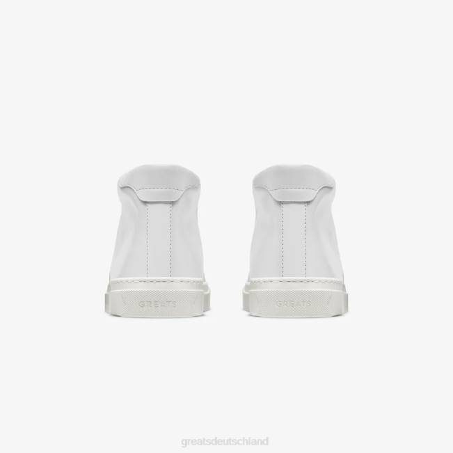 Weiß GREATS das königliche Hoch Schuhe 88HH119