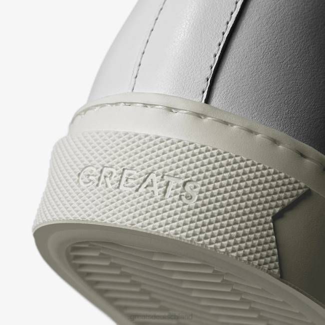 Weiß GREATS das königliche Hoch Schuhe 88HH119