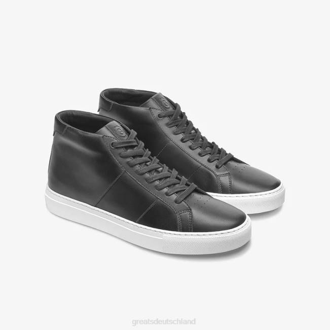 nero GREATS das königliche Hoch Schuhe 88HH120