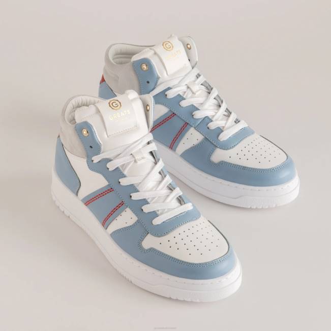 weiß Blau GREATS die st. James Mitte Schuhe 88HH118