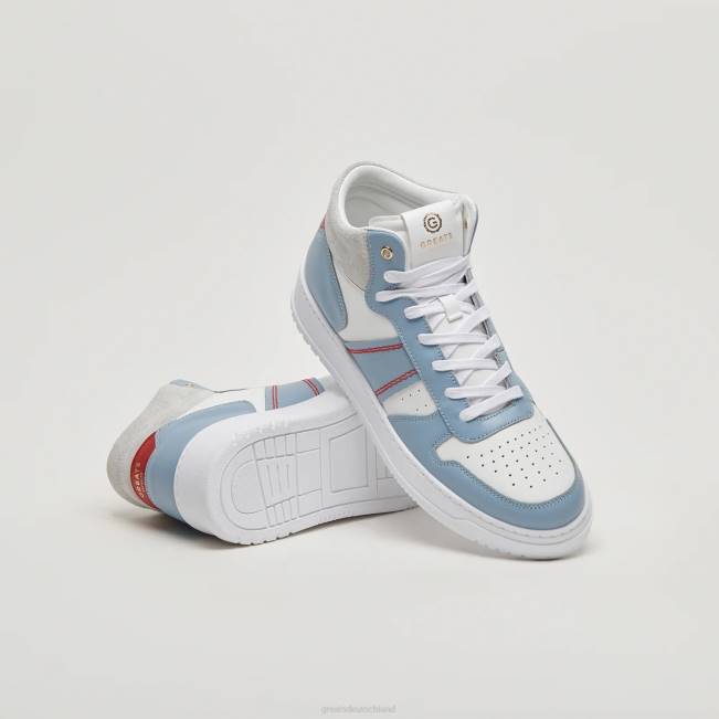 weiß Blau GREATS die st. James Mitte Schuhe 88HH118