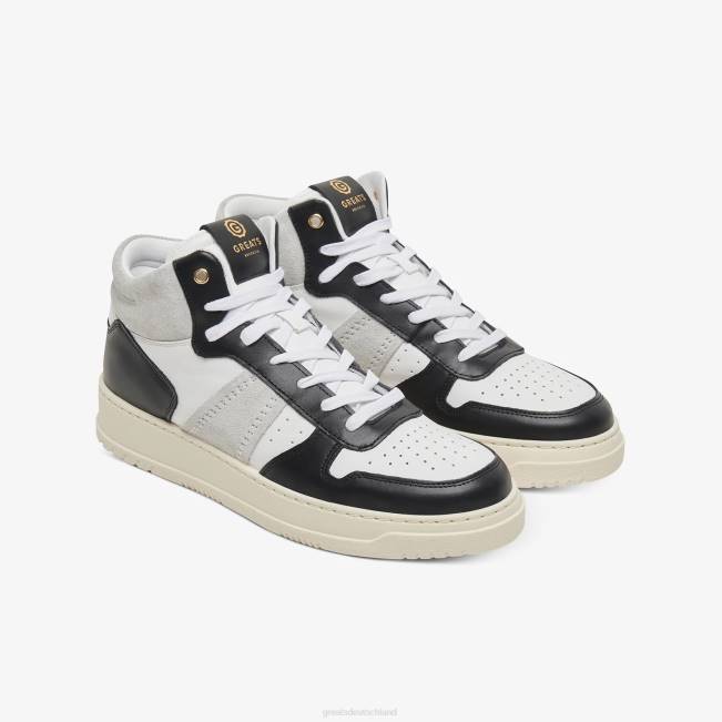 weiß schwarz GREATS die st. James Mitte Schuhe 88HH115