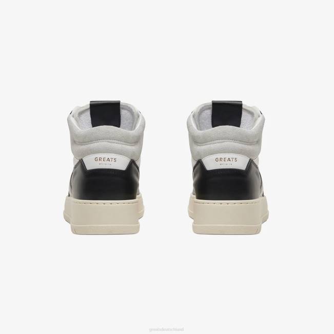 weiß schwarz GREATS die st. James Mitte Schuhe 88HH115