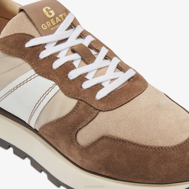Mokka GREATS der Greenpoint-Läufer Schuhe 88HH43