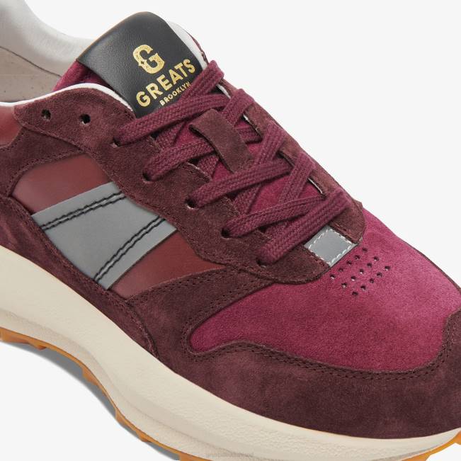 Pflaume GREATS der BRC-Läufer Schuhe 88HH134