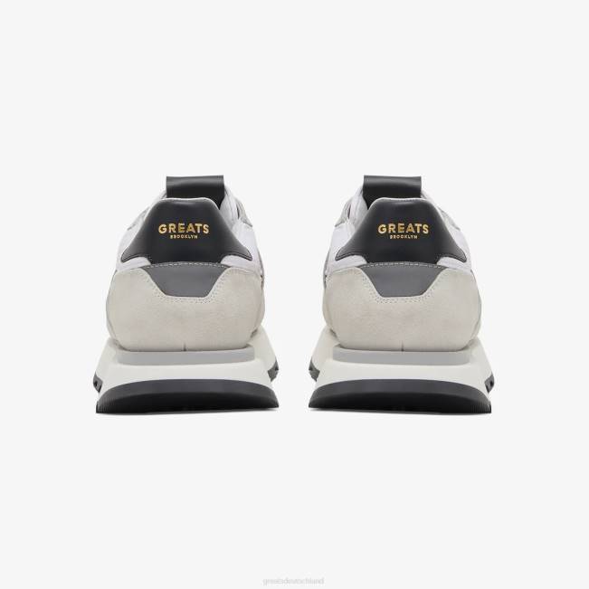 Weiß GREATS der Greenpoint-Läufer Schuhe 88HH41