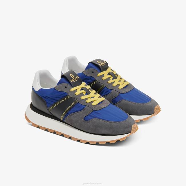 blau-multi GREATS der Greenpoint-Läufer Schuhe 88HH42