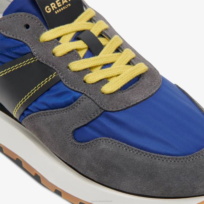 blau-multi GREATS der Greenpoint-Läufer Schuhe 88HH42