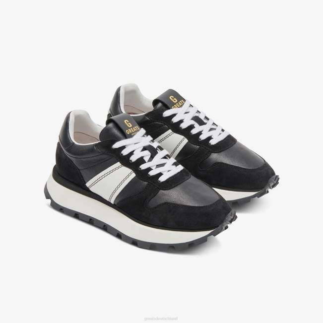 nero GREATS der Greenpoint-Läufer Schuhe 88HH136