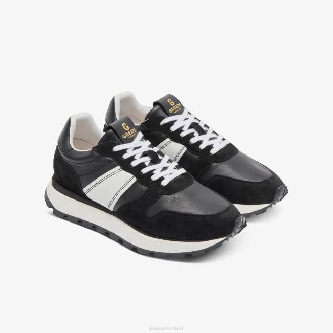 nero GREATS der Greenpoint-Läufer Schuhe 88HH46