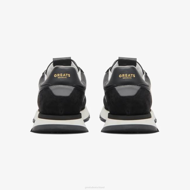 nero GREATS der Greenpoint-Läufer Schuhe 88HH46