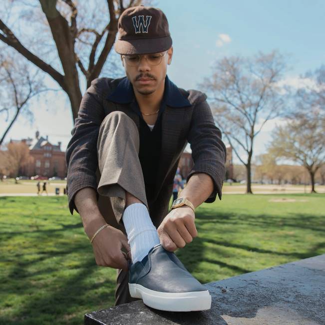 Marine GREATS das Wooster-Leder Schuhe 88HH74