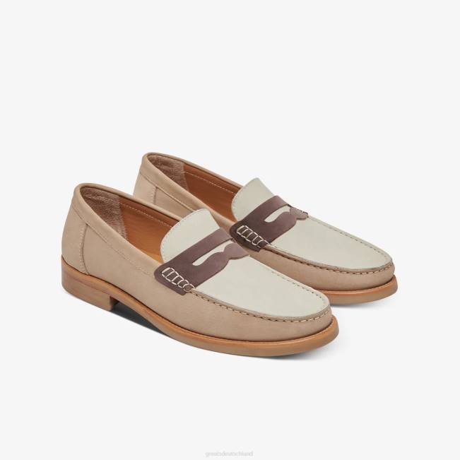 Sand Multi GREATS Der Essex Penny Loafer Schuhe 88HH76