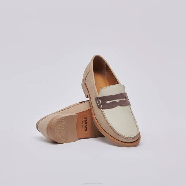 Sand Multi GREATS Der Essex Penny Loafer Schuhe 88HH76