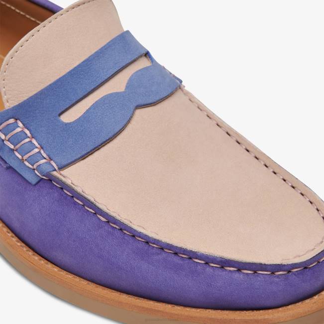 Vintage-Blau GREATS Der Essex Penny Loafer Schuhe 88HH75