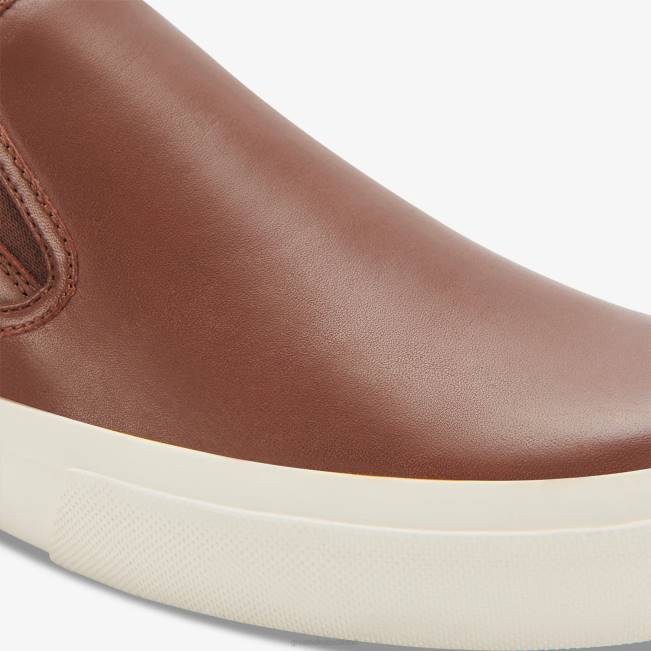 dunkelbraun GREATS das Wooster-Leder Schuhe 88HH72