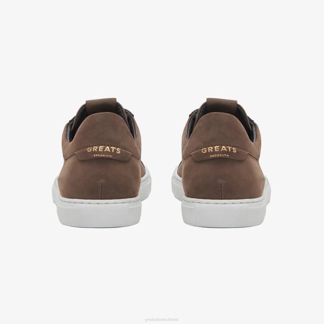 Mokkaschwarz GREATS die Herrschaft Schuhe 88HH49