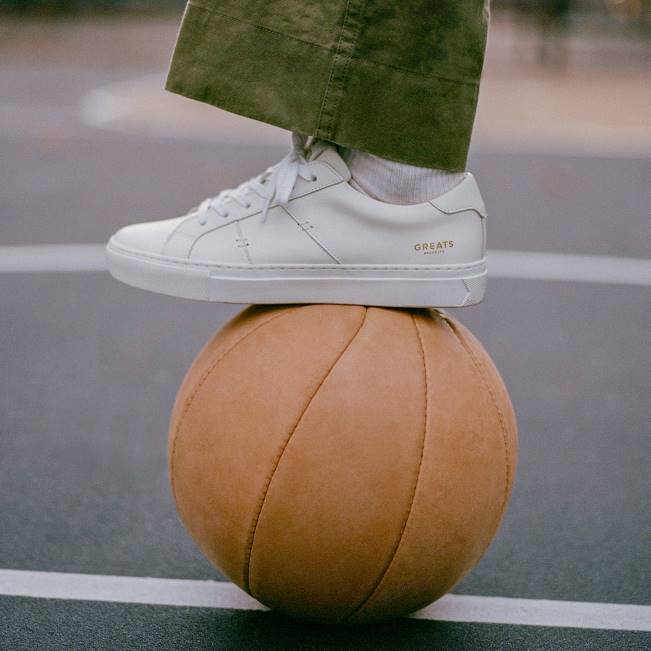 Weiß GREATS das Royale 2.0 Schuhe 88HH8