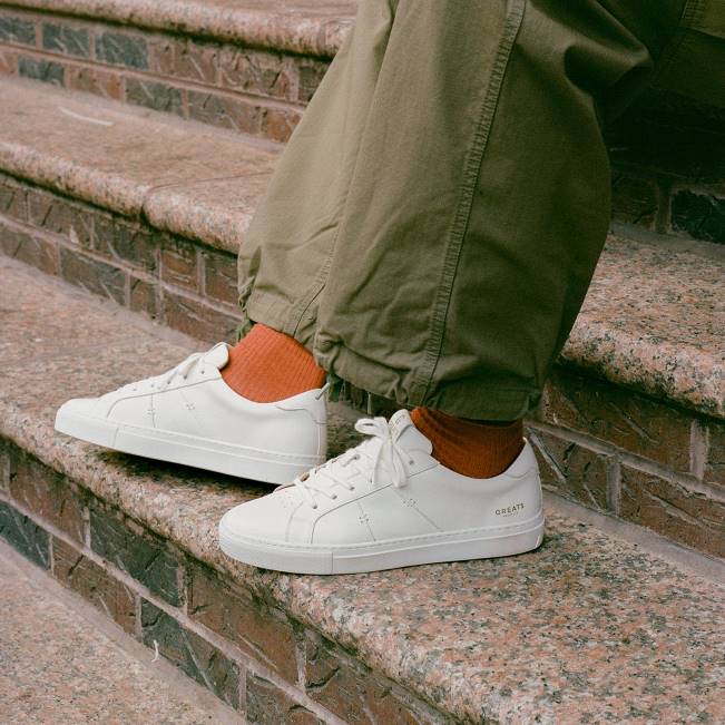 Weiß GREATS das Royale 2.0 Schuhe 88HH8