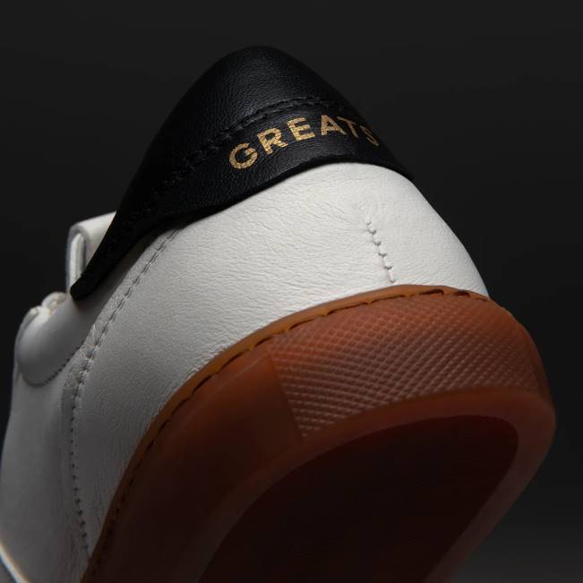 Weiß GREATS der Charlie Schuhe 88HH50