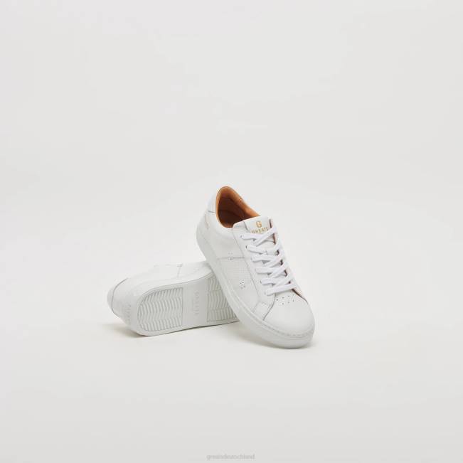Weiß GREATS der Royale 2.0 perforiert Schuhe 88HH125