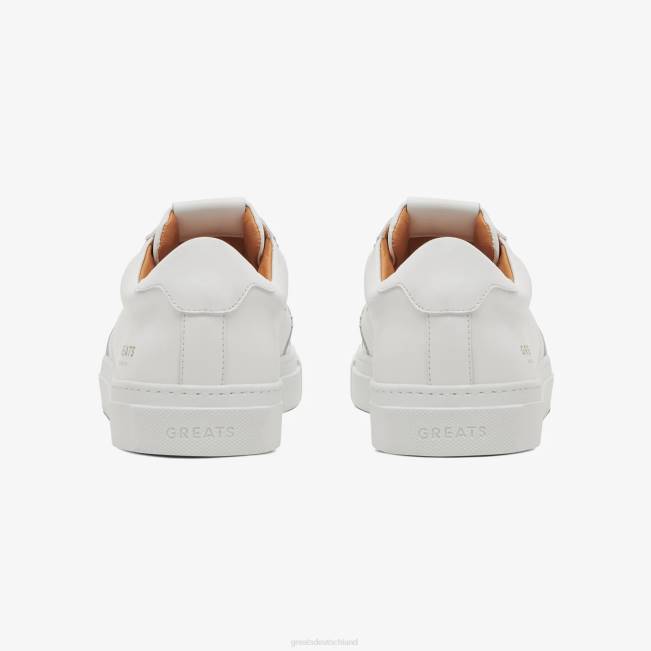 Weiß GREATS der Royale 2.0 perforiert Schuhe 88HH14