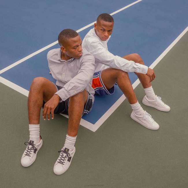 Weiß GREATS der Royale 2.0 perforiert Schuhe 88HH14