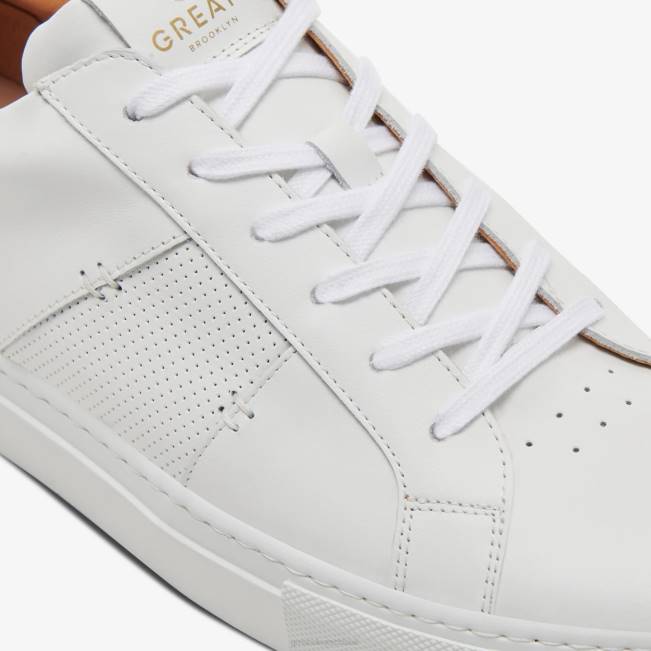 Weiß GREATS der Royale 2.0 perforiert Schuhe 88HH14