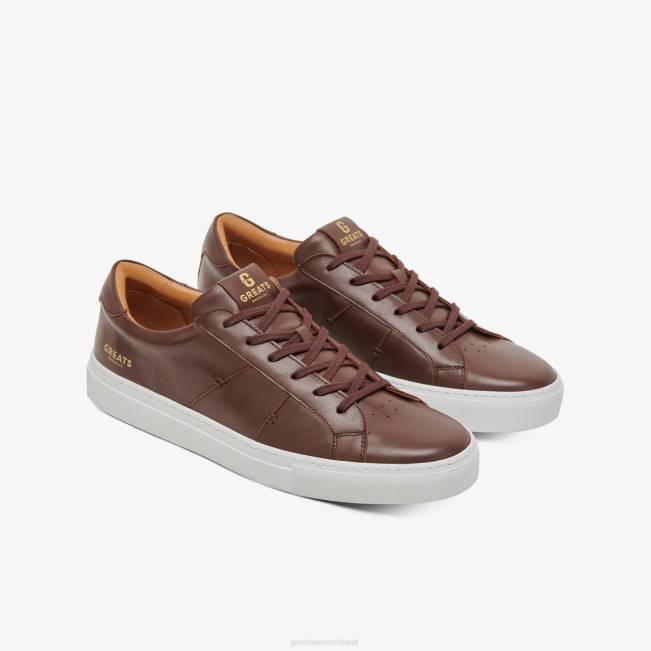 dunkelbraun GREATS das Royale 2.0 Schuhe 88HH9