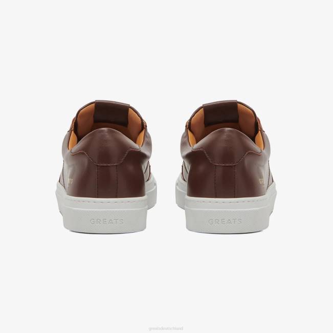 dunkelbraun GREATS das Royale 2.0 Schuhe 88HH9