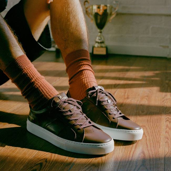 dunkelbraun GREATS das Royale 2.0 Schuhe 88HH9