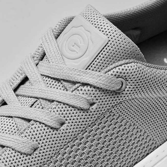 grau weiß GREATS der Royale-Strick Schuhe 88HH51