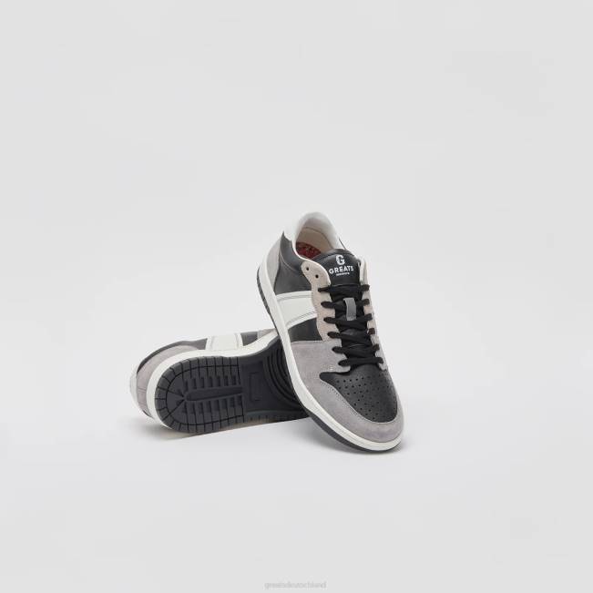 schwarzgrau GREATS das JMZ-Gericht Schuhe 88HH1