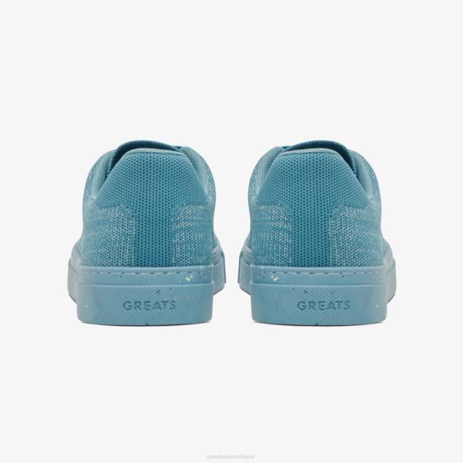 tonales Blau GREATS der Royale-Strick Schuhe 88HH54
