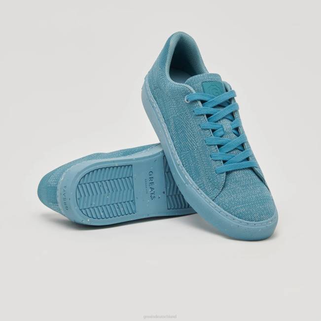 tonales Blau GREATS der Royale-Strick Schuhe 88HH54
