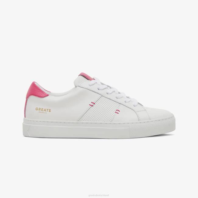 weiß neonpink GREATS das Royale 2.0 Schuhe 88HH127