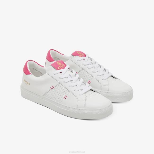 weiß neonpink GREATS das Royale 2.0 Schuhe 88HH127