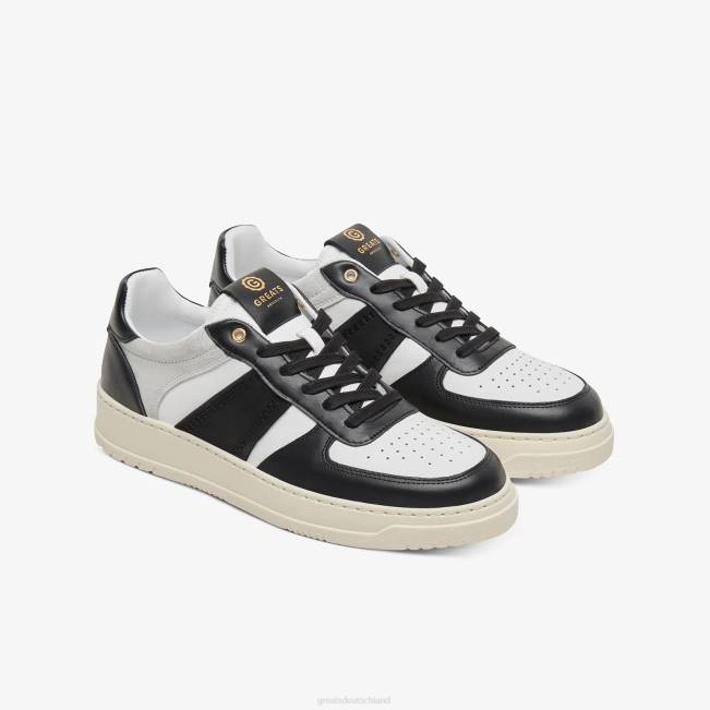 weiß schwarz GREATS die st. James niedrig Schuhe 88HH38