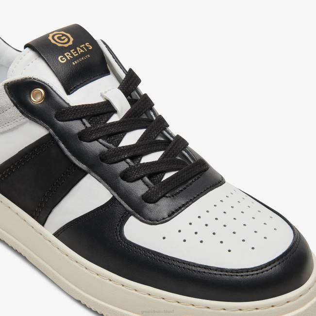 weiß schwarz GREATS die st. James niedrig Schuhe 88HH38